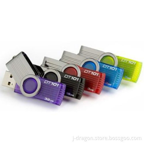 Swivel USB Flash Drive with 1 to 32GB Storage Capacity, High Data Transfer Speed, Blister Packaging